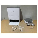 ECOVACS DEEBOT T20 Omni Robot Vacuum and Mop, Hot Water Mop Washing, Auto Hot Air-Drying, 9mm AutoMop Lifting,Dual Spinning Mops,Self-Emptying, ECOVACS DEEBOT T20 Omni Robot Vacuum and Mop, Hot Water Mop Washing, Auto Hot Air-Drying, 9mm AutoMop Lifting,Dual Spinning Mops,Self-Emptying,