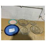 8PCS Pyrex Mixing Bowl Set with Assorted Lids 8PCS Pyrex Mixing Bowl Set with Assorted Lids