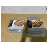2PCS OXO Good Grips Glass Baking Dishes with Lids- 2QT & 3QT 2PCS OXO Good Grips Glass Baking Dishes with Lids- 2QT & 3QT