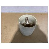 RSVP International Stoneware White Oversized Tool Crock RSVP International Stoneware White Oversized Tool Crock