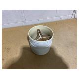 RSVP International Stoneware White Oversized Tool Crock RSVP International Stoneware White Oversized Tool Crock