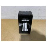 THE LONDON SIP 10 Cup Stainless Steel Espresso Maker THE LONDON SIP 10 Cup Stainless Steel Espresso Maker