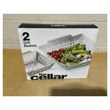 2PCS The Cellar Set of Grill Baskets 2PCS The Cellar Set of Grill Baskets