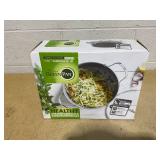 GreenPan Valencia Pro Hard Anodized Healthy Ceramic Nonstick 5QT Stock Pot with Lid GreenPan Valencia Pro Hard Anodized Healthy Ceramic Nonstick 5QT Stock Pot with Lid