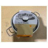 Arch Studio Stainless Steel 3-Qt. Everyday Pan & Lid Arch Studio Stainless Steel 3-Qt. Everyday Pan & Lid