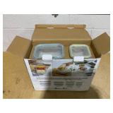 14PCS Sedona Kitchen Glass Food Storage Container Set 14PCS Sedona Kitchen Glass Food Storage Container Set