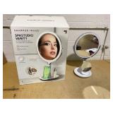 Sharper Image SpaStudio Vanity 8-Inch Mirror with Qi Wireless Charging Sharper Image SpaStudio Vanity 8-Inch Mirror with Qi Wireless Charging