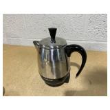 Farberware Electric Coffee Percolator, FCP240, Stainless Steel Basket, Automatic Keep Warm, No-Drip Spout, 4 Cup Farberware Electric Coffee Percolator, FCP240, Stainless Steel Basket, Automatic Keep Warm, No-Drip Spout, 4 Cup