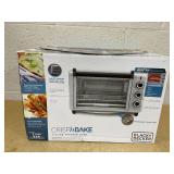 Black & Decker Crisp N Bake Convection Air Fry Countertop Oven, Silver Black & Decker Crisp N Bake Convection Air Fry Countertop Oven, Silver