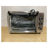Black & Decker Crisp N Bake Convection Air Fry Countertop Oven, Silver Black & Decker Crisp N Bake Convection Air Fry Countertop Oven, Silver