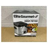 Elite Gourmet EDF1550 Electric 1.5 Qt. / 6 Cup Oil Capacity Deep Fryer Elite Gourmet EDF1550 Electric 1.5 Qt. / 6 Cup Oil Capacity Deep Fryer