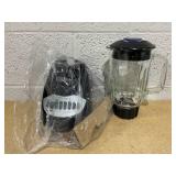 BLACK+DECKER PowerCrush Countertop Blender, 6-Cup Glass Jar, For Smoothies and More, Stainless Steel Blade, 4 Speed Settings to Puree BLACK+DECKER PowerCrush Countertop Blender, 6-Cup Glass Jar, For Smoothies and More, Stainless Steel Blade, 4 Speed Settings to Puree