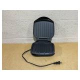 George Foreman 2-Serving Classic Plate Electric Indoor Grill and Panini Press, Black George Foreman 2-Serving Classic Plate Electric Indoor Grill and Panini Press, Black