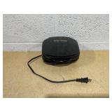 George Foreman 2-Serving Classic Plate Electric Indoor Grill and Panini Press, Black George Foreman 2-Serving Classic Plate Electric Indoor Grill and Panini Press, Black