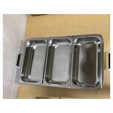 Costway Food Warmer Buffet Server 450W Stainless Steel Electric Warming Tray Costway Food Warmer Buffet Server 450W Stainless Steel Electric Warming Tray
