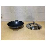 Anolon Advanced Home Hard-Anodized 14 Inch Nonstick Wok with Side Handles Anolon Advanced Home Hard-Anodized 14 Inch Nonstick Wok with Side Handles