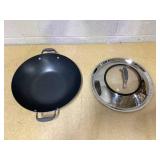 Anolon Advanced Home Hard-Anodized 14 Inch Nonstick Wok with Side Handles Anolon Advanced Home Hard-Anodized 14 Inch Nonstick Wok with Side Handles