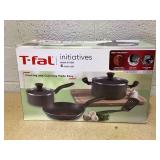 T-fal Initiatives Nonstick Cookware Set T-fal Initiatives Nonstick Cookware Set