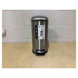 Design Trend 10L Tuscany Narrow Stainless Steel Step Trash Can Bin Design Trend 10L Tuscany Narrow Stainless Steel Step Trash Can Bin