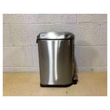 Design Trend 10L Tuscany Narrow Stainless Steel Step Trash Can Bin Design Trend 10L Tuscany Narrow Stainless Steel Step Trash Can Bin