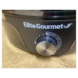 Elite Gourmet EFD319 Food Dehydrator, 5 BPA-Free 11.4" Trays Adjustable Temperature Controls Elite Gourmet EFD319 Food Dehydrator, 5 BPA-Free 11.4" Trays Adjustable Temperature Controls