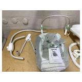Ingenuity InLighten Baby Swing, Motorized Vibrating, Swivel Infant Seat, Gray Ingenuity InLighten Baby Swing, Motorized Vibrating, Swivel Infant Seat, Gray