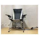 Ozark Trail Tension 2 in 1 Mesh Rocking Camp Chair, Gray and Black, Detachable Rockers Ozark Trail Tension 2 in 1 Mesh Rocking Camp Chair, Gray and Black, Detachable Rockers