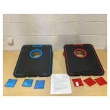 LED Cornhole Board Set - Light Up Bean Bag Toss with 6 Bags LED Cornhole Board Set - Light Up Bean Bag Toss with 6 Bags