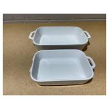 2PCS STAUB Rectangular Baking Dish Set 2PCS STAUB Rectangular Baking Dish Set