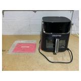 Gourmia Digital Window 8 qt Air Fryer, Black Gourmia Digital Window 8 qt Air Fryer, Black