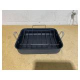 Premier Hard-Anodized Nonstick 16-Inch Roasting Pan with Rack Premier Hard-Anodized Nonstick 16-Inch Roasting Pan with Rack