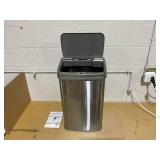 Nine Stars Touchless Automatic Kitchen Trash Can, 13 Gallon, Motion Sensor, Stainless Steel Garbage Bin with Soft-Close Lid Nine Stars Touchless Automatic Kitchen Trash Can, 13 Gallon, Motion Sensor, Stainless Steel Garbage Bin with Soft-Close Lid