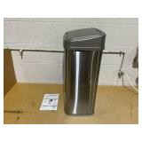 Nine Stars Touchless Automatic Kitchen Trash Can, 13 Gallon, Motion Sensor, Stainless Steel Garbage Bin with Soft-Close Lid Nine Stars Touchless Automatic Kitchen Trash Can, 13 Gallon, Motion Sensor, Stainless Steel Garbage Bin with Soft-Close Lid