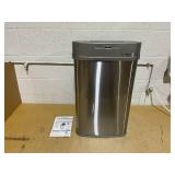 Nine Stars Touchless Automatic Kitchen Trash Can, 13 Gallon, Motion Sensor, Stainless Steel Garbage Bin with Soft-Close Lid Nine Stars Touchless Automatic Kitchen Trash Can, 13 Gallon, Motion Sensor, Stainless Steel Garbage Bin with Soft-Close Lid