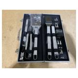 Cuisinart Deluxe Stainless-Steel Grill Set 14-Piece Cuisinart Deluxe Stainless-Steel Grill Set 14-Piece