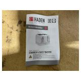 Haden Starbeck 4 Slice Wide Slot Stainless Steel Toaster, Black & Chrome Haden Starbeck 4 Slice Wide Slot Stainless Steel Toaster, Black & Chrome
