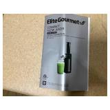 Elite Gourmet EJX600 Compact Small Space-Saving Masticating Slow Juicer Cold Press Juice Extractor, Nutrient and Vitamin Dense, BPA-Free Tritan, Easy to Clean, 16 oz Juice Cup, Charcoal Grey Elite Gourmet EJX600 Compact Small Space-Saving Masticating Slow Juicer Cold Press Juice Extractor, Nutrient and Vitamin Dense, BPA-Free Tritan, Easy to Clean, 16 oz Juice Cup, Charcoal Grey