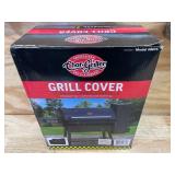 Char-Griller Gravity Fed Cover 64-in W x 62-in H Black Charcoal grill Cover Model # 9875 Char-Griller Gravity Fed Cover 64-in W x 62-in H Black Charcoal grill Cover Model # 9875
