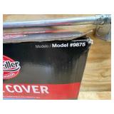 Char-Griller Gravity Fed Cover 64-in W x 62-in H Black Charcoal grill Cover Model # 9875 Char-Griller Gravity Fed Cover 64-in W x 62-in H Black Charcoal grill Cover Model # 9875