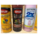Lot of 6 - Cans of Spray Paint Lot of 6 - Cans of Spray Paint