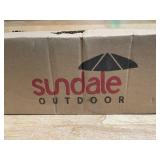 Sundale Outdoor Yellow Solar Panel Patio Umbrella Sundale Outdoor Yellow Solar Panel Patio Umbrella
