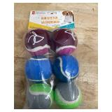 Lot of 2 Dog Toys - Tennis Balls 6pk and Hero Treat Dispensing Ball Lot of 2 Dog Toys - Tennis Balls 6pk and Hero Treat Dispensing Ball