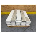 Lifeproof Lot of 23 cases + Banff Gray Vinyl Plank Flooring (Total of 437 sq. ft. + loose pieces) Lifeproof Lot of 23 cases + Banff Gray Vinyl Plank Flooring (Total of 437 sq. ft. + loose pieces)