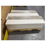 Lifeproof Lot of 23 cases + Banff Gray Vinyl Plank Flooring (Total of 437 sq. ft. + loose pieces) Lifeproof Lot of 23 cases + Banff Gray Vinyl Plank Flooring (Total of 437 sq. ft. + loose pieces)