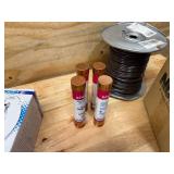 Lot of electrical items and various light bulbs Lot of electrical items and various light bulbs