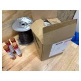 Lot of electrical items and various light bulbs Lot of electrical items and various light bulbs