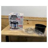 Lot of 2 - Power XL Pressure Cooker 6 qt Black Quick Pot and Paula Deen 8qt Ceramic Nonstick Pressure Cooker Inner Pot & Glass Lid Lot of 2 - Power XL Pressure Cooker 6 qt Black Quick Pot and Paula Deen 8qt Ceramic Nonstick Pressure Cooker Inner Pot & Glass Lid