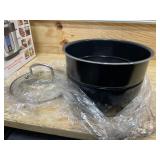 Lot of 2 - Power XL Pressure Cooker 6 qt Black Quick Pot and Paula Deen 8qt Ceramic Nonstick Pressure Cooker Inner Pot & Glass Lid Lot of 2 - Power XL Pressure Cooker 6 qt Black Quick Pot and Paula Deen 8qt Ceramic Nonstick Pressure Cooker Inner Pot & Glass Lid