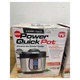 Lot of 4 - Power XL Pressure Cooker 6 qt Black Quick Pot Lot of 4 - Power XL Pressure Cooker 6 qt Black Quick Pot