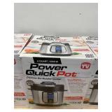 Lot of 4 - Power XL Pressure Cooker 6 qt Black Quick Pot Lot of 4 - Power XL Pressure Cooker 6 qt Black Quick Pot